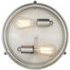 Mayson 2 Light 13 inch Brushed Nickel Indoor Flushmount Ceiling Light